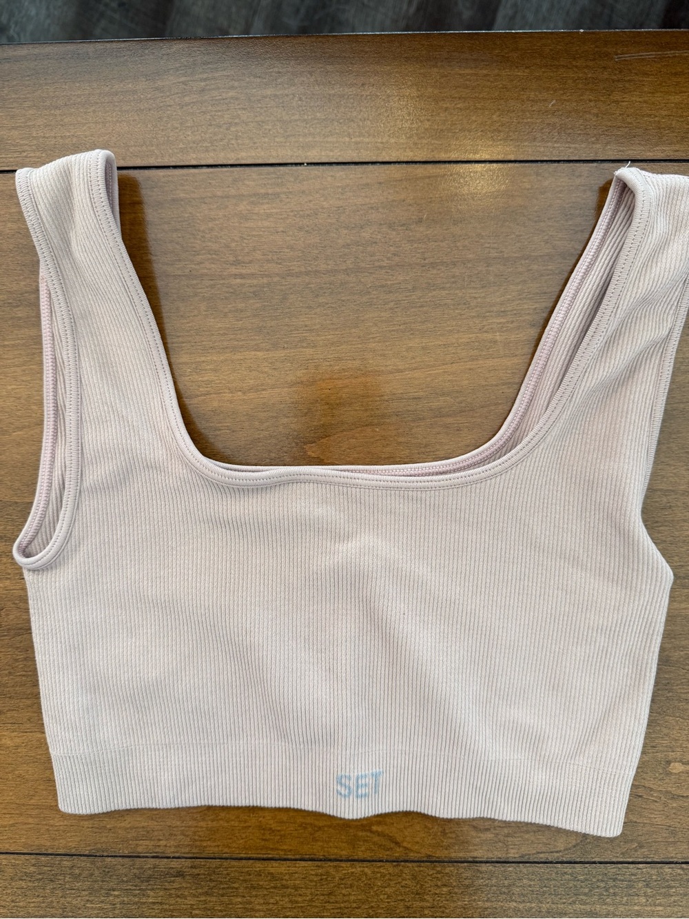 SET Active Ribbed Scoop Tank